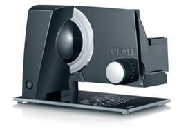 Maisto pjaustyklė Graef Style S12002, juodas stiklinis pagrindas, 170 mm plieninis ašmenys
