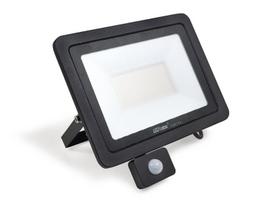 Led prožektorius 100w 9400lm su Pir judesio davikliu, neutrali balta