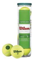 Teniso kamuoliukų rinkinys Wilson WRT137400E, žalia sp., 4 vnt.