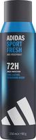 Vyriškas dezodorantas Adidas Sport Fresh 72H, 150 ml
