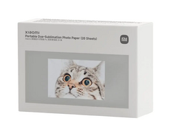 Xiaomi BHR082NGL Portable Photo Paper, 20 Sheets