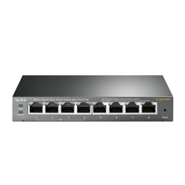 TP-LINK | Smart Switch | TL-SG108PE | Web Managed | Desktop | 4 Gigabit Ethernet (copper) ports | 4 PoE+ ports | External power supply | 36 months