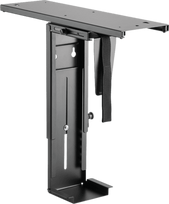 Logilink PC holder for under-desk mounting, adjustable and rotatable