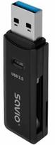 Savio USB 3.0 SD Reader Black