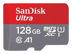 SANDISK BY WESTERN DIGITAL SANDISK 128GB MicroSDXC UHS-I/U3 Memory Card (SDSQUAB-128G-GN6MA)