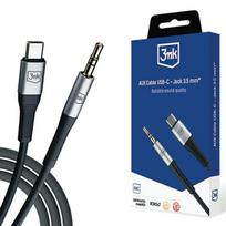 3MK AUX USB-C to 3.5mm Jack Cable - 1m