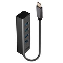 Lindy 4-Port USB 3.2 Gen 1 Type-C