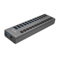 i-tec USB 3.0 Charging Hub, 13 Ports + 60W Power Adapter