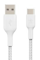 BELKIN CAB002bt3MWH Boost Charge™ USB-A to USB-C with 3m white cable