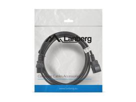 LANBERG IEC 320 C13 to C14 power cord extension, 3.0m, VDE certified, black