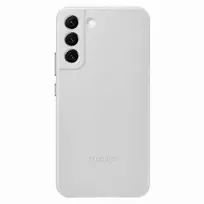 SAMSUNG EF-VS906LJE Leather Cover for Galaxy S22+ Light Gray