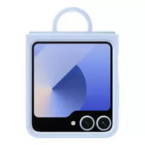 SAMSUNG Silicone Case EF-PF741TLEGWW for Galaxy Z Flip 6 - blue