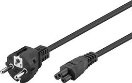 Goobay 1.8 m Black power cord (safety plug)
