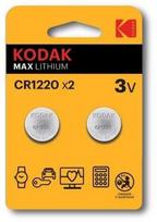 Kodak Max lithium CR1220, 2 pieces