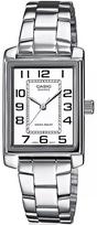 CASIO Timeless LTP-1234PD-7BEG Women’s Watch 21mm Silver Case White Dial