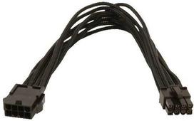 GELID 8 Pin (EPS) Sleeved Cable Black CA-8P-01