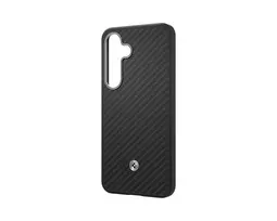 SAMSUNG GP-FPS936PGA by Spigen Enzo Aramid Magnetic Cover for Galaxy S25+ Black Silver (Damaged Package)