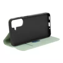 Obal:Me SmoothTouch book-style phone case for Samsung Galaxy A27 5G (A276), green