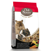 Deli Nature Menu Super Premium pašaras pelėms, smiltpelėms, mažiems žiurkėnams, 750 g