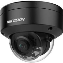 IP kamera Hikvision dome DS-2CD2187G2H-LISU F2.8 (juoda, 8 MP, 30 m. IR; 30 m. LED; Hybrid Light)