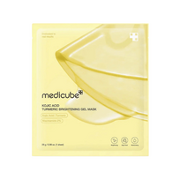 MEDICUBE veido kaukė Kojic Acid Turmeric Brightening Gel Mask, 1 vnt.