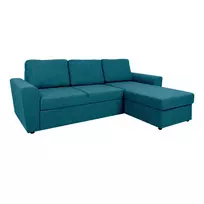Kampinė sofa-lova INGMAR, žalia