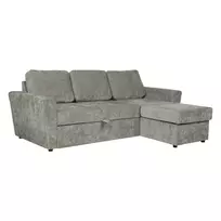 Kampinė sofa-lova INGA, šviesiai žalia