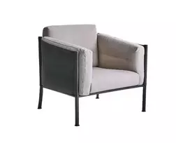 Lauko fotelis Delux, nerūdijantis plienas