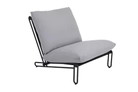 Lauko fotelis Blixt, pilkas