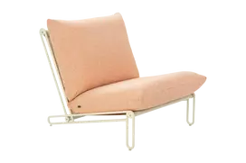 Lauko fotelis Blixt, baltas