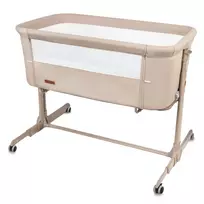 Lovytė Kidwell 2in1 Bedside Crib NALI Beige