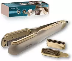 Cecotec Air Straightener | AirLisse 2in1 ForceDry Champagne | Ceramic heating system | Number of heating levels 4 | 1000 W | Beige