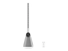 Cecotec EnergySilence 9890 Skyline Bladeless | Tower Fan | Stand Fan | 50 W | Diameter 23 cm | Number of speeds 3 | Oscillation | Timer | Remote control | Grey/White