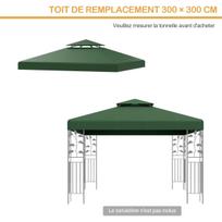 Paviljono stogo uždangalas 300 x 300 cm
