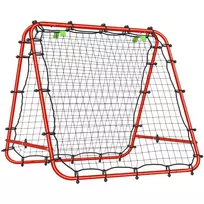 Futbolo tinklas "kickback goal", reguliuojamas 5 lygiais, futbolo treniruotėms 100 x 95 x 90 cm