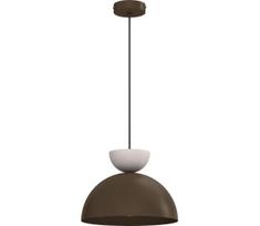Pakabinamas šviestuvas su laidu NEVIS 1xE27/15W/230V, skersmuo 29 cm, rudas