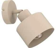 Sieninis kryptinis šviestuvas PARKLA 1xE27/15W/230V smėlio spalvos