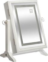 Papuošalų dėžutė Atmosphera With Mirror and LED, 10.5 cm, balta sp.