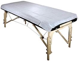 Vienkartiniai masažo stalo uždangalai, neperšlampami ZV-1667, 180 x 80 cm, 10 vnt.