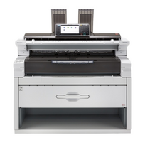 Ricoh MP W6700SP (417290) Plataus formato spausdintuvas nespalvotas MFP A0 6.7 ppm USB