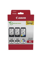 Canon PG-545XL/CL-546XL (8286B013) Rašalinių kasečių komplektas, BK/CMY