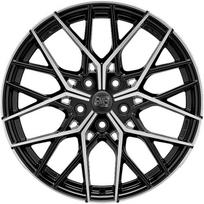 R18x8J 5X120 ET29 CB-72.6 Gloss Black Full Polished