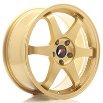 JR Wheels JR3 18x8 ET40 5x100 Gold Alloy Wheel