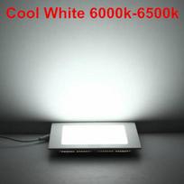 LED lubinis šviestuvas pritemdomas 3W 4W 6W 9W 12W 15W 25W kvadratinis LED prožektorius AC110V/220V lubinis šviestuvas patalpų įleidžiamas lubinis šviestuvas Non Dimmable 4W