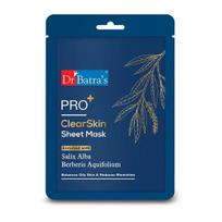 Dr Batra's PRO+ Skaistinanti lakštinė veido kaukė (25 g)