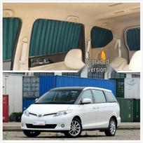 Toyota Previa Grandia Aliuminio Lydinio Žaliuzės Automobilio Užuolaidos Front Windows Pair [Specify Car Model + Color]