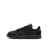 Air Jordan 1 Low SP Travis Scott Black Phantom Child and Baby EU 17 juoda