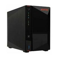 Serveris Asustor Asustor LOCKERSTOR 2 Gen2 + (AS6702T v2) NAS stalinis Intel Celeron N5105 4GB DDR4 0 TB ADM Black | 90-AS6702TV2-MD30 | 4710474831739