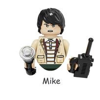 Akcijos!! 4 vnt./rinkinys Ghostbusters Egon Spengler Peter Winston Zeddemore Stay Puft modelio veiksmo figūrėlės kaladėlės žaislai vaikams