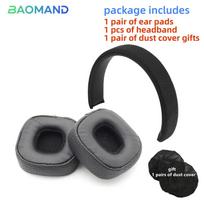 1 rinkinys Atsarginiai ausų pagalvėlės ir lankelis MARSHALL MAJOR III BLUETOOTH Marshall 3 kartos ausinėms Su atminties putomis Ausų pagalvėlės Dangtelis